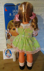 Vtg Nos 2 Doll Set Hard Plastic 19  Jane   6 1 2  Jenny   Musical Rocking Motion