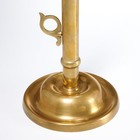 Large Oversize Brass Candlestick Taper Candle Holder Pair 2 Pc Lot 20 h