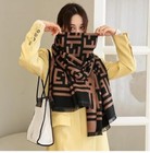 Luxury Cashmere Warm Scarf Shawl For Women Pashmina Cotton Winter Wrap Stole