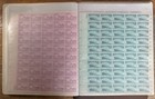 Us    84    Mint Never Hinged Full Gum Full Sheets Of  50  Mostly 3   Stamps