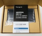 Targus Dock 120 Universal Usb 3 0 Dv1k-2k Docking Station-new-free Shipping