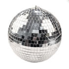 12  Mirror Glass Disco Ball Large Dj Dance Home Party Bands Club Stage Lighting