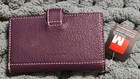 Mundi Women   s Purple Folding Wallet  Solid Pattern  Credit Card Holder