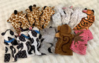Melissa   Doug Puppet Lot Giraffe Sheep Cow Tiger Monkey Elephant Pig Animals