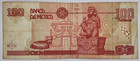 1994 Mexico 100 Nuevos Pesos Banknote - M4681a  P 102