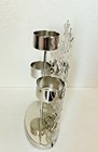 Yankee Candle     multi Frosty Votive Xmas Snowflake    Votive Candle Holder   Nwt