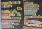 Vintage Worldwide Stamp Collection Album 1867-1959 1600  Pcs  Old Stamps Lot