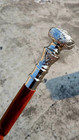 Vintage Wooden Hammer Twisted Design Rustic Tool Collectible Stick Handle Gift