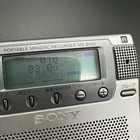 Mz-b100 Sony Portable Minidisc Recorder With Remote Ac Adapter Tested Working