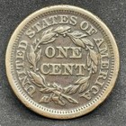 1853 Braided Hair Large Cent Copper Penny  Extra Fine  Or Xf  Condition  Nice 