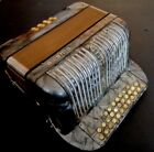C f Hohner Club Ii B  Diatonic Button Accordion Case Straps Electrics Connection