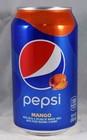 Pepsi Mango Limited Edition New Full 12oz 355ml Can Usa  2021  American