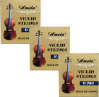3 Packs Full Set Replacement Stainless Steel 4 4 Size Violin Strings E A D G
