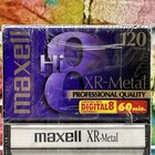 Maxell Hi8 Digital8 Xr-metal 120 60 Min 8mm Camcorder Videotapes Lot Of 4 3-new