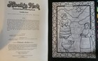 Noahs Ark Stained Glass Coloring Book Dover Publishing 2010 Freddie Levin Rare