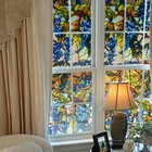 3d Frosted Window Films Static Cling Stained Glass Sticker Opaque Door Decor