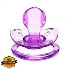 Littleforbig Adult Pacifier Set Blue Purple Gloss Candy