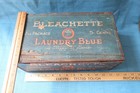 Antique Wooden Box Bleachette Laundry Soap By Ultramarine Co Vintage 12 X 6 5