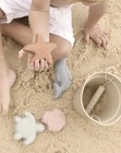 Willow   Sim Kids Silicone Beach Garden Bath 6 Piece Set  parchment  - Brand New