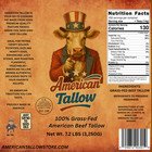 1 Gallon 100  Grass-fed Beef Tallow  7 2 Lbs  Pasture-raised  Non-gmo  Bulk