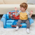 Children s 2-in-1 Flip Open Foam Compressed Sofa  Disney s Cars  Multicolor