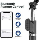 Selfie Stick Tripod Bluetooth Remote Stand Led Light For Iphone 14 13 Pro Max 12