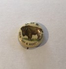 Vintage Advertising Pinback Button Tobacco