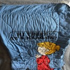 Vintage Sears Sleeping Bag- Dennis Menace W  Blue Interior- 1974