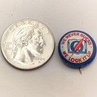 Vintage Pinback Button Never Guess Look It Up Pin World Book Encyclopedia Pin