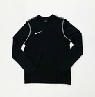 Nike Dry Park 20 Crew Top Long Sleeve Training Shirt Youth M 10-12 Black Bv6901