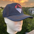 Grateful Dead Jerry Garcia  denim Cats  Snapback - Indigo