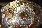 Crumrine M   F Western Belt Buckle Peacemaker Ace Of Spade Silver Gold C11259