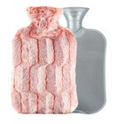 Hot Water Bottle With Furry Cover  2l Hot Water Bag  Hot And Cold Water Bottle