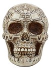 Ebros Dod Mesoamerican Maya Aztec Gods Skull Statue Tribal Tattoo Figurine