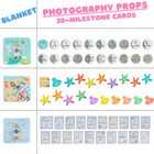 Baby Milestone Blanket   20 Photography Props   Best Baby Shower Gift  boy girl 