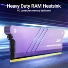 Jeyi Aluminum Ram Heatsink With Thermal Pads  Pc Memory Cooler For Ddr5 4 3