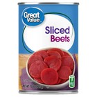  12 Pack  Great Value Sliced Beets  Gluten-free  15 Oz
