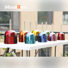 Mountainrain Set Of Alchemy 7colorful Handle Crystal Singing Bowl