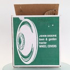 Pair Of Vintage Nos 8    John Deere Chrome Tractor Wheel Covers M42183 Oem