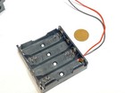 Battery Holder 4 Aa Case Box Wire Leads Four Batteries 6v B26