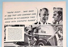 1943 B f  Goodrich Tires Vtg 1940s Print Ad - First In Rubber In War Or Peace