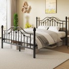 Metal Bed Frame Twin full queen With Headboard    Footboard