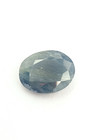 18 30ct Natural Blue Sapphire Oval Faceted Neelam Pendant Gemstone 18 3x14 6mm