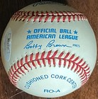 Mickey Mantle  hof  New York Yankees Signed Rawlings Official A l Ball - Jsa Coa