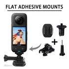 Flexible Adhesive Mount For Insta 360 Ace Pro X5 X4 X3 X2 X Rs R Go 3s Black 