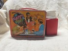 Vintage 1976 Happy Days Metal Lunch Box With Thermos King Seeley Fonzie