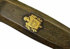 Antique Exhibition Quality French Nobleman s Hunting Sword Dagger W  Gold Crest 