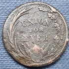 Civil War Token 1863 Liberty No Slavery - Union For Ever  103595