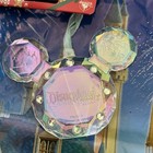 Disneyland Dlr Mickey Mouse Icon Faceted Ornament     Christmas Cheer  New