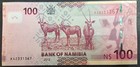 2012 Namibia 100 Dollars P14  K42331367 